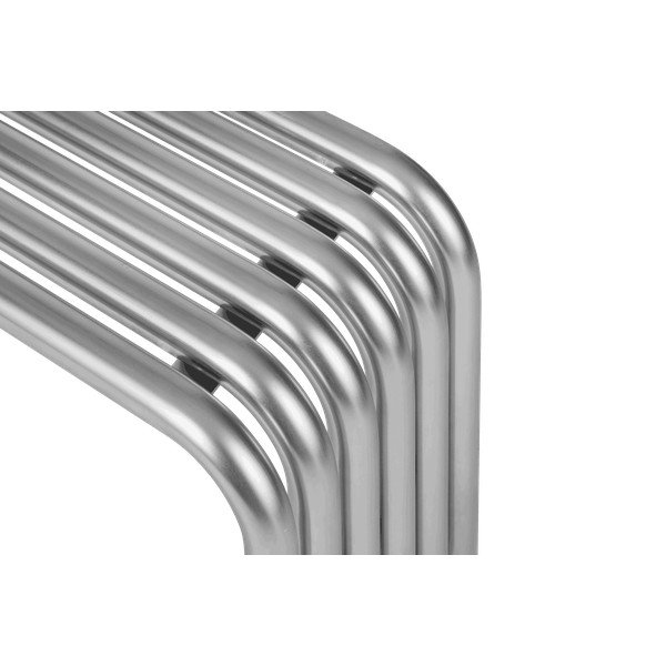 Bancă de grădină argintie din metal Nokk – noo.ma-image-4