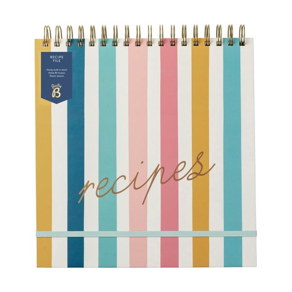 Jurnal pentru rețete 80 pag. Stripe – Busy B-image-1
