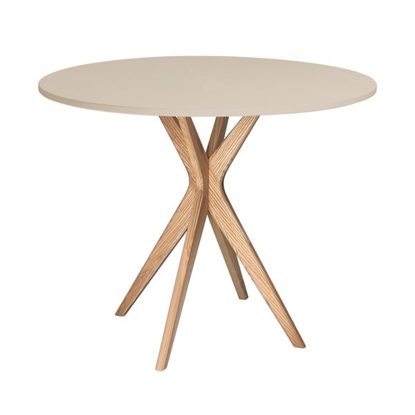 Masă de dining rotundă ø 90 cm Jubi – Ragaba