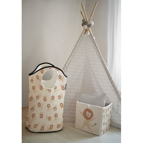 Coș de depozitare pentru copii din țesătură In Africa - Butter Kings-image-1