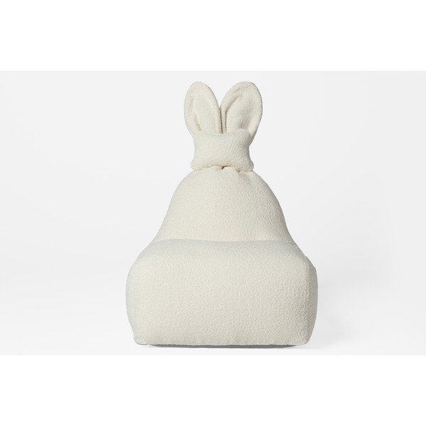 Fotoliu puf pentru copii crem Funny Bunny – The Brooklyn Kids-image-2