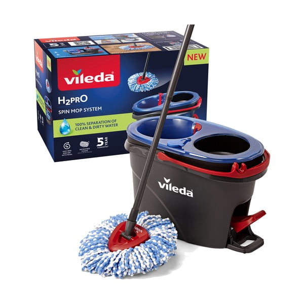 Mop rotativ cu găleată H2PrO – Vileda-image-3