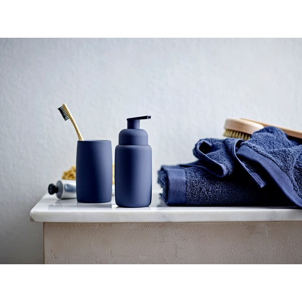 Prosop albastru închis din bumbac din frotir 40x60 cm Comfort – Södahl-image-1