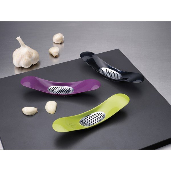 Zdrobitor pentru usturoi Joseph Joseph Garlic Rocker, verde-image-1