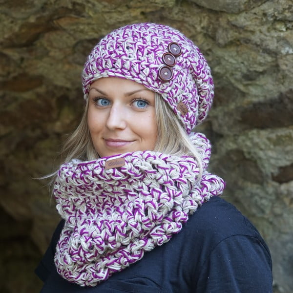 Eșarfă lucrata manual DOKE Nature-image-1