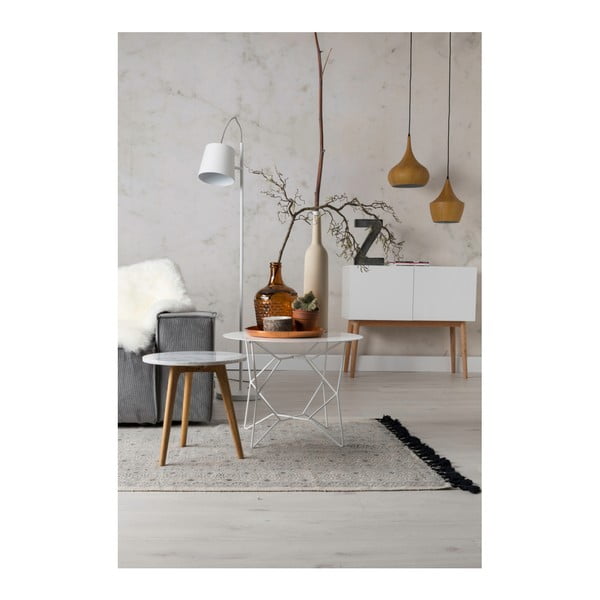 Măsuță Zuiver White Stone, 40 cm-image-1