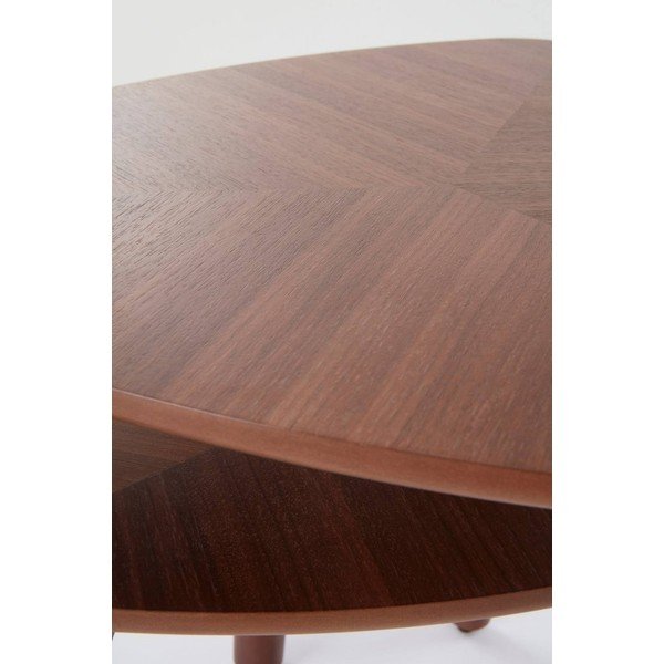 Măsuțe auxiliare 2 buc. cu aspect de lemn de nuc 55x56 cm Tulua – Jotex-image-4