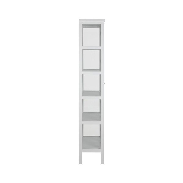 Vitrină Actona Eton, înălțime 210 cm, alb-image-3