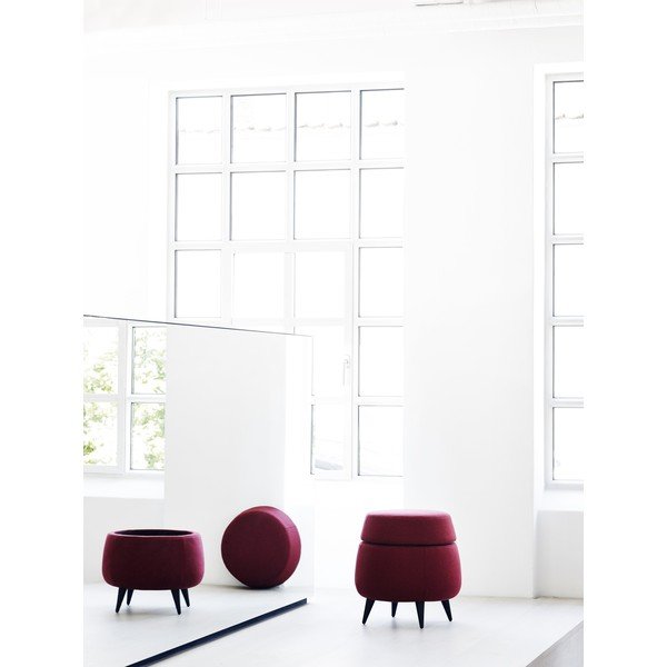 Puf cu spațiu de depozitare Softline Pod, gri antracit-image-4