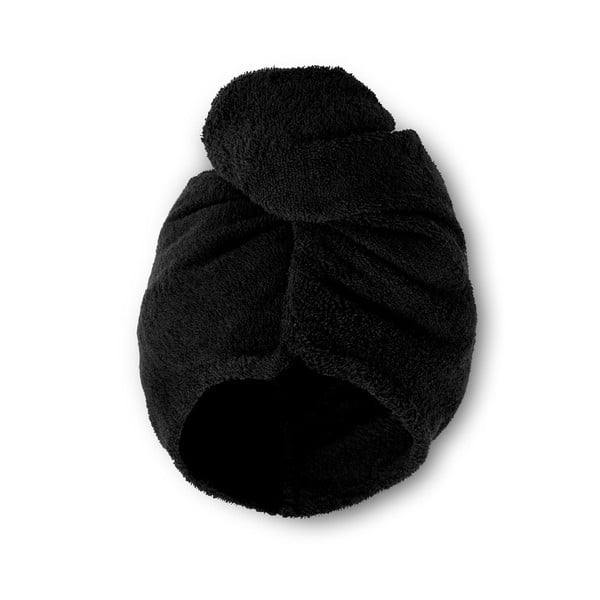 Set prosoape pentru păr negru 2 buc. din bumbac cu uscare rapidă 20x13 cm Quick Dry – Catherine Lansfield