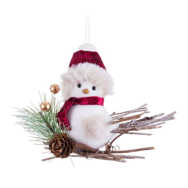 Ornament de Crăciun din material textil 13 cm Bird – Casa Selección