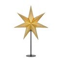 Decorațiune luminoasă aurie ø 45 cm  cu model de Crăciun Glitter – Markslöjd