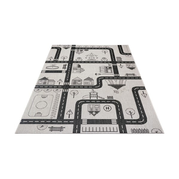 Covor pentru copii Ragami City, 160x230 cm, crem-image-3