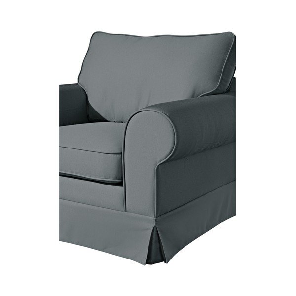 Canapea Max Winzer Hilary, gri antracit, 172 cm-image-1