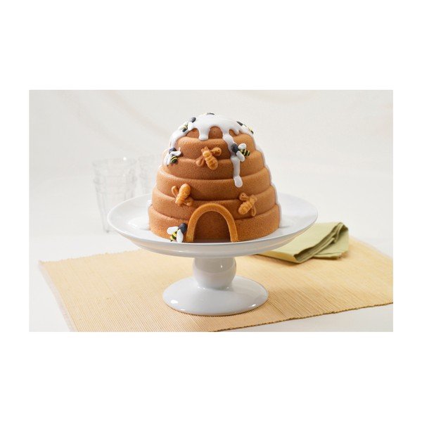 Formă de copt sub formă de stup Nordic Ware Bee Hive 2,4 l, auriu-image-3