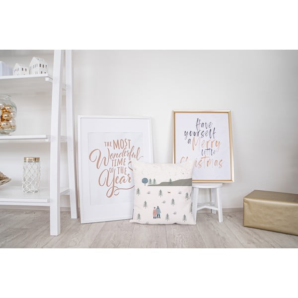 Pernă decorativă 45x45 cm Lovely Winter – Butter Kings-image-2