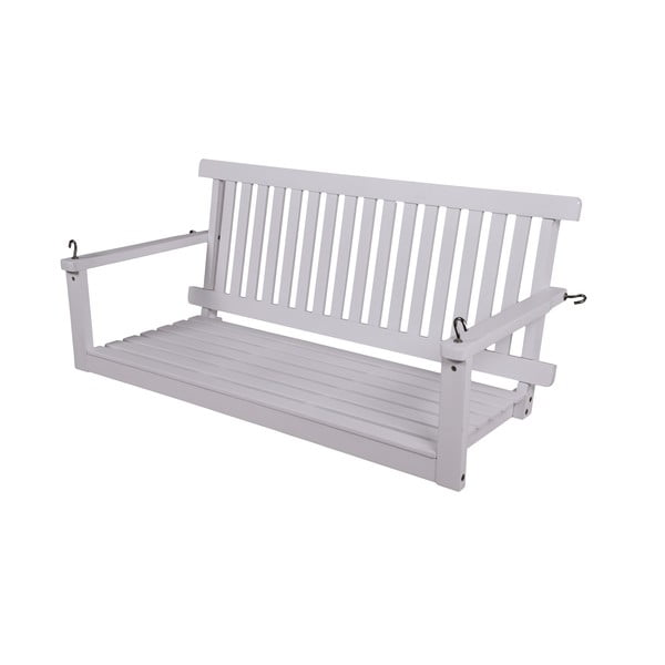 Leagăn de grădină alb din lemn  Augusta - Garden Pleasure-image-1