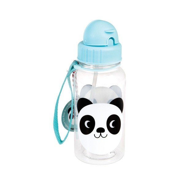Sticlă pentru copii albastru-deschis din tritan 500 ml Miko the Panda – Rex London