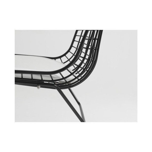 Scaun Wir, negru-image-1