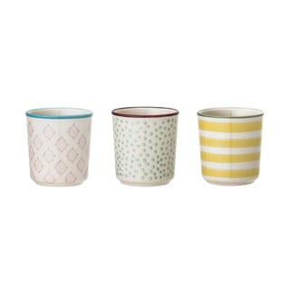 Set 3 suporturi de ouă din gresie ceramică Bloomingville Patrizia