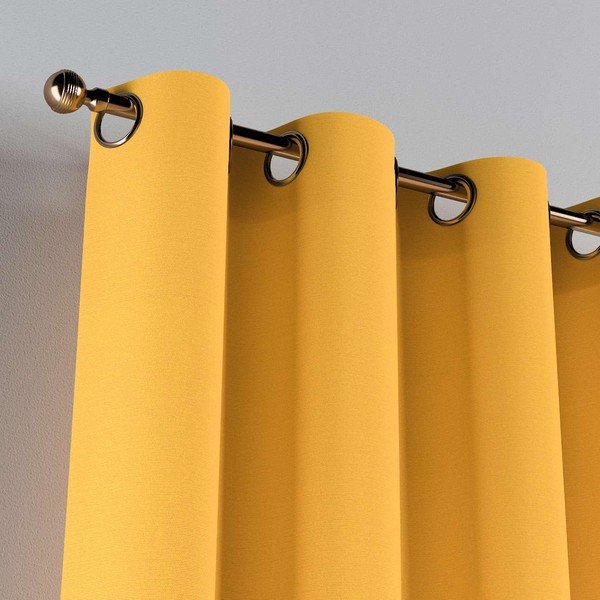 Draperie galbenă 260x130 cm Happiness - Yellow Tipi-image-3