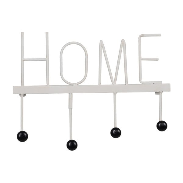 Cuier de perete alb din metal Home – Ixia