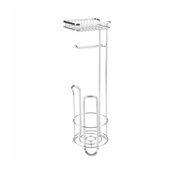 Suport hârtie igienică InterDesign York Lyra, înălțime 61 cm-image-1