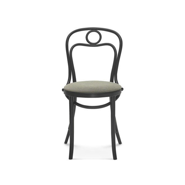 Scaun din lemn Fameg Jesper, negru-image-1