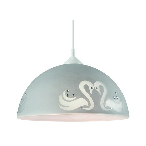 Lustră Lamkur Swan, gri-image-1