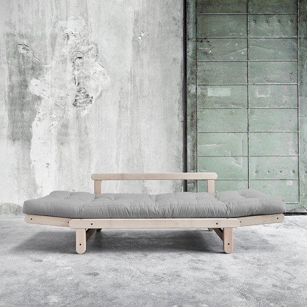 Canapea extensibilă Beat Beech/Gris-image-3
