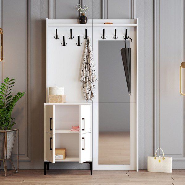 Set pentru hol alb Berlin – Kalune Design-image-3