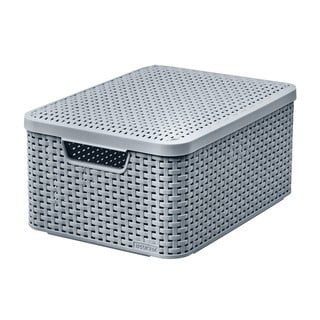 Cutie de depozitare cu capac Curver Style, 18 l, albastru