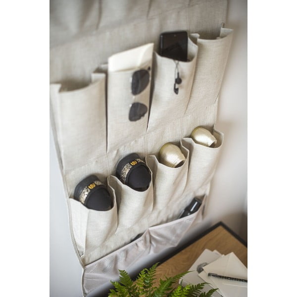 Organizator pentru șifonier de suspendat din material textil – Bigso Box of Sweden-image-3