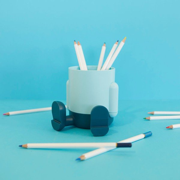 Organizator pentru papetărie din plastic Mr. Sitty – Balvi-image-1