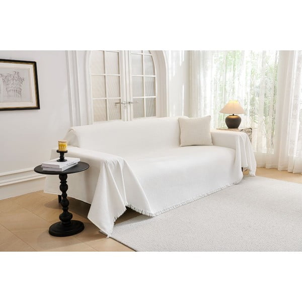 Husă albă pentru canapea cu 4 locuri Talo – Filumi-image-1