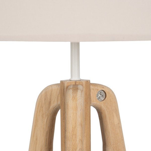 Veioză crem cu abajur textil (înălțime 67 cm) – Ixia-image-3