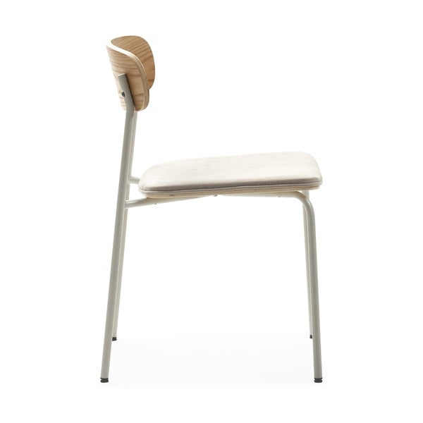 Scaune de dining bej/în culoare naturală 2 buc. Adriana – Marckeric-image-3