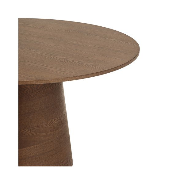 Masă de dining rotundă cu aspect de lemn de frasin ø 137 cm Cep – Teulat-image-3