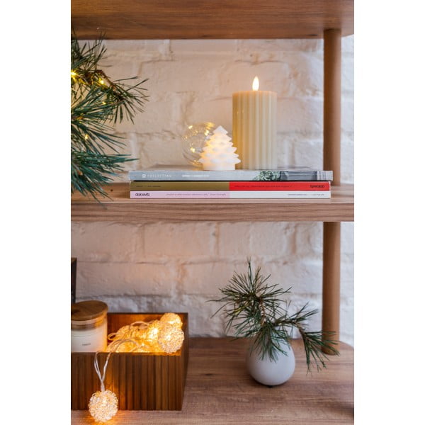 Decorațiune luminoasă de Crăciun albă 4 buc. ø 6,5 cm Carla – Sirius-image-3