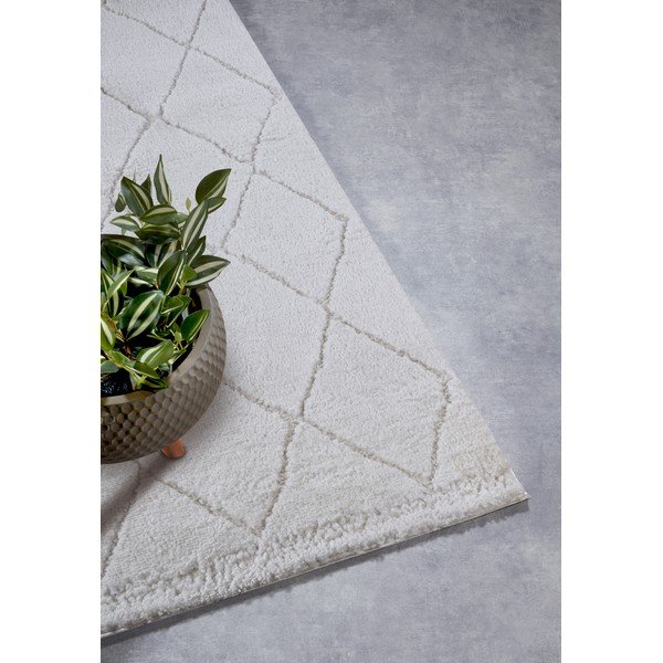 Covor tip traversă crem 80x240 cm Perrotin Cream White – Elle Decoration-image-2