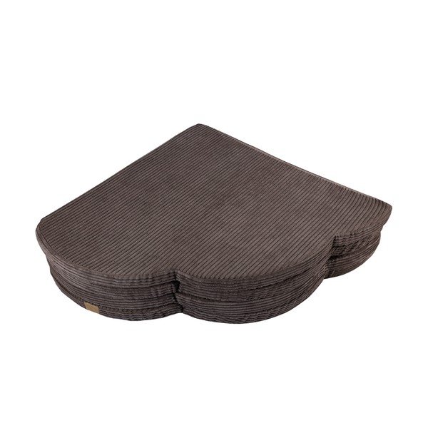 Saltea de joacă pentru copii maro 160x160 cm – Meowbaby-image-4