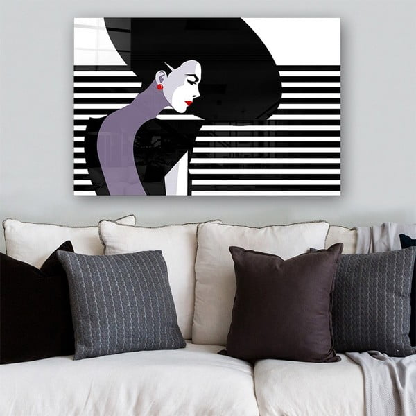 Tablou din sticlă 100x70 cm – Wallity-image-1