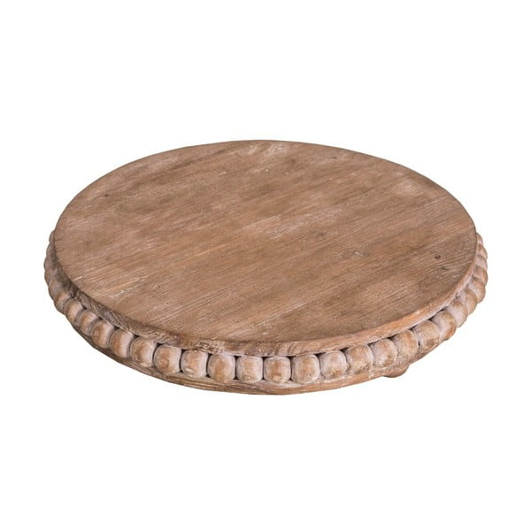 Suport din lemn pentru farfurie Antic Line, ⌀ 27,5 cm
