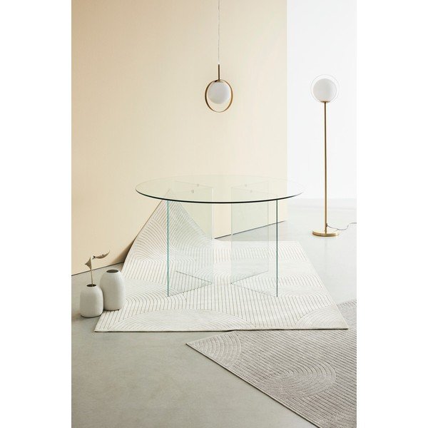 Masă de dining rotundă din sticlă ø 130 cm Iride – Bizzotto-image-1