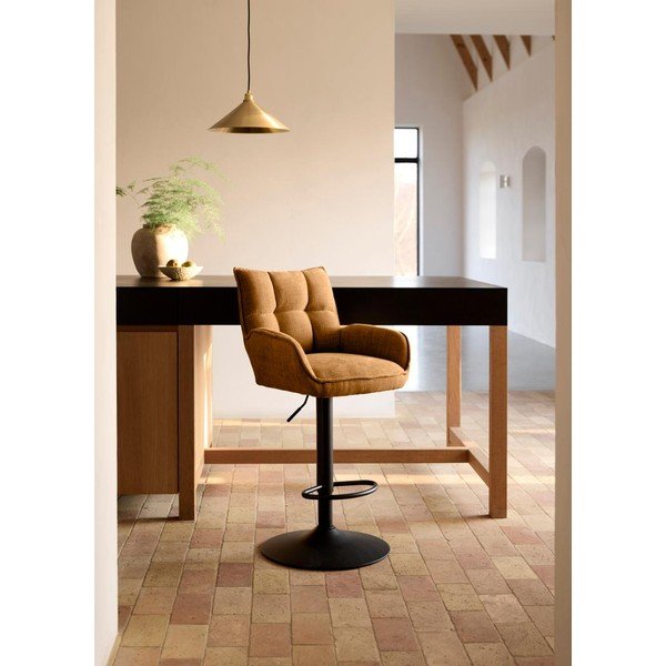 Scaune de bar portocalii cu înălțime ajustabilă 2 buc. Marilla – Unique Furniture-image-1