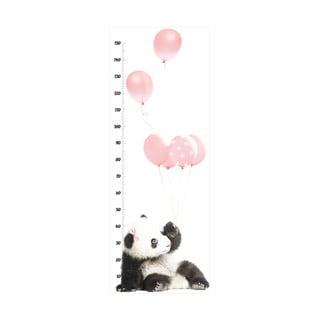 Autocolant metru de perete Dekornik Pink Panda