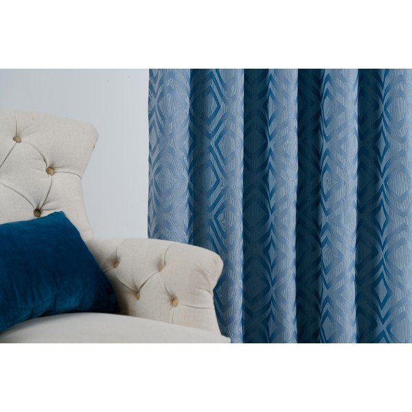 Draperie albastră 140x245 cm Giuseppe – Mendola Fabrics-image-3