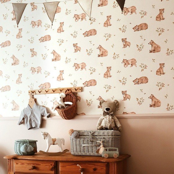 Tapet pentru copii 50x280 cm Little Bears – Dekornik-image-1