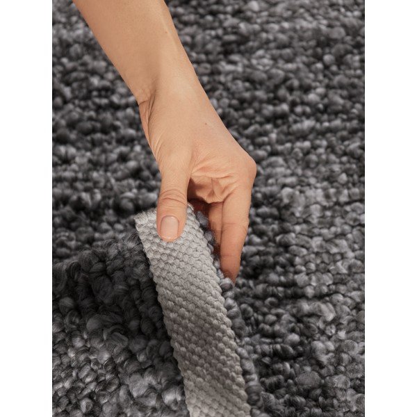 Covor tip traversă gri închis țesut manual din material bouclé 80x200 cm Notting Hill Portobello – Ted Baker-image-4