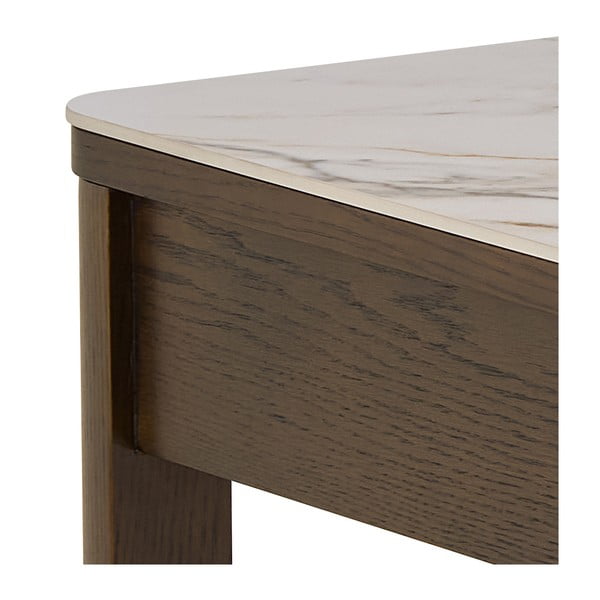 Măsuță de cafea bej-maro închis cu blat ceramic 70x130 cm Southampton – Actona-image-4